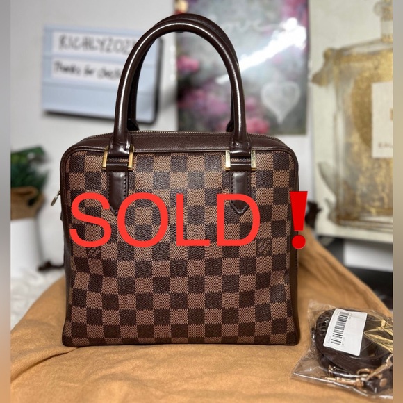 Louis Vuitton Handbags - SOLD❗️Louis vuitton brera damier handbag with strap